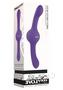 Our Gyro Vibe Rechargeable Silicone Dual End Vibrator - Purple
